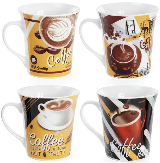 Кружка порцелянова "Coffee makes you friendly" 375мл | Зображення 2
