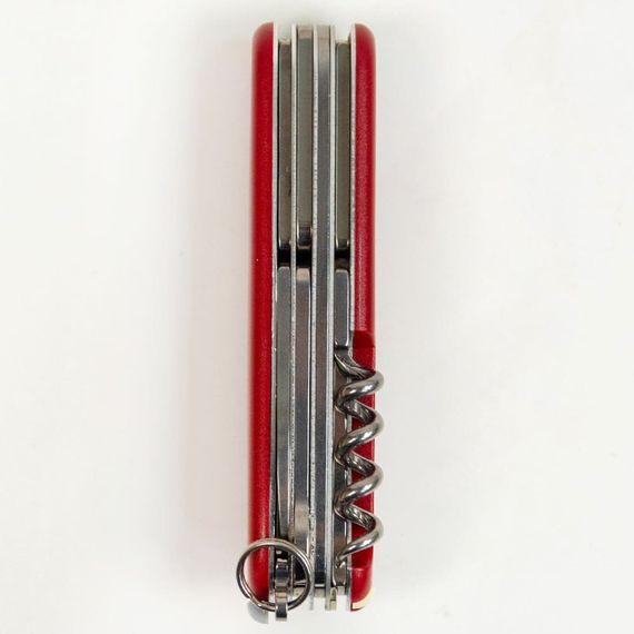 Складаний ніж Victorinox Huntsman Mat Червоний матовий лак з жовтым лого (1.3713_M0008p) | Зображення 3