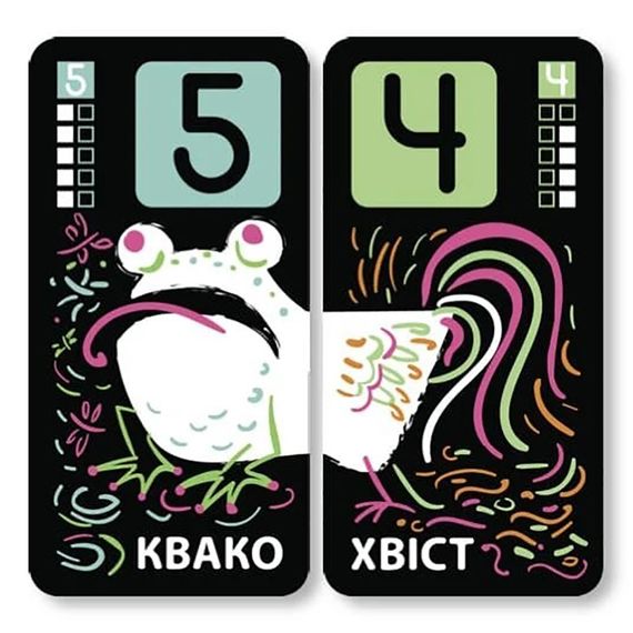 Настольная обучающая игра Чудозвери 360098, 38 карточек | Зображення 4