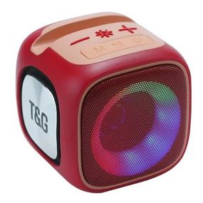 Колонка портативна Bluetooth T&G TG359 червона червона