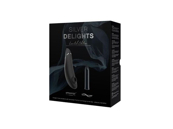 Премиальный подарочный набор Silver Delights Collection: Womanizer Premium и We-Vibe Tango sexstyle | Зображення 6