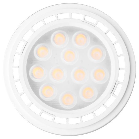 Лампа светодиодная LED 9W 12V G53 WW AR111 AC/DC | Зображення 2