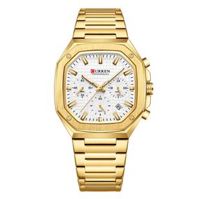 Годинник C1ur1ren 8459 Gold-White