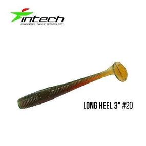Силиконовая приманка, Съедобный силикон Intech Интеч Long Heel 3 "8 шт #20