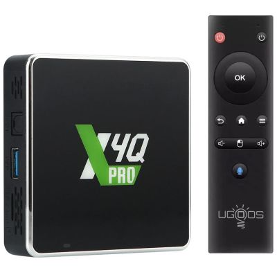 Медиаплеер Ugoos X4Q PRO 4/32Gb/Amlogic S905X4/Android 11 (X4Q PRO) | Зображення 1