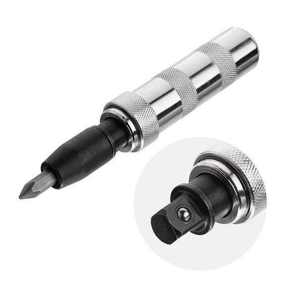 Викрутка ударна з комплектом насадок 6 од. INTERTOOL HT-0430 | Зображення 2