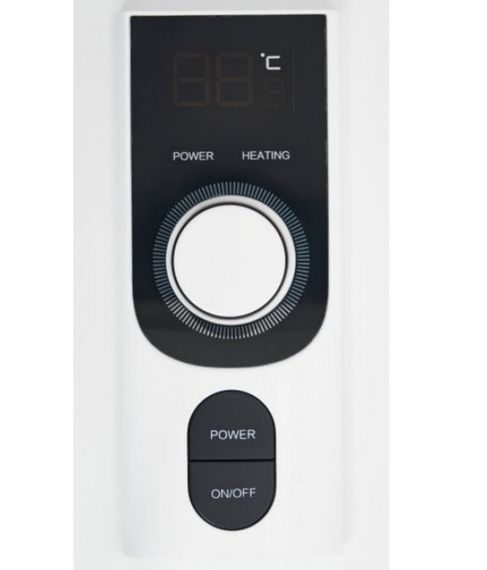 Водонагрівач Midea 80 л, 2,0 кВт, "сухий" ТЕН, вертикальний, прямокутний, білий (D80-20ED2(D)) | Зображення 3