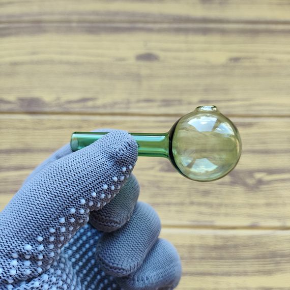 Стеклянная трубка Micro Plus Oil Green | Зображення 1