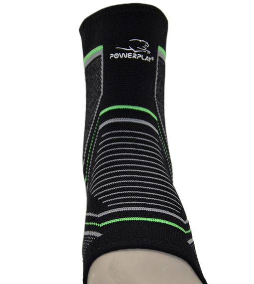 Бандажі на гомілкостоп PowerPlay 4100 Чорні L/XL (пара) | Зображення 5