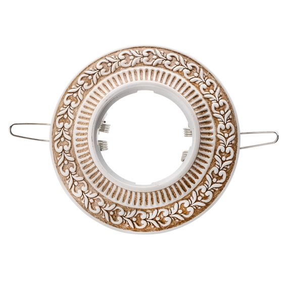 Светильник точечный декоративный HDL-M17 MR16 WH/AB | Зображення 1