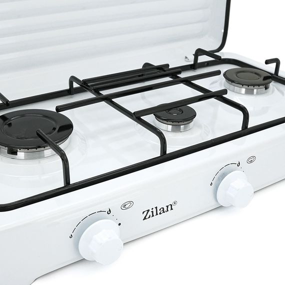 Газова плита Zilan ZLN0032, 3 комфорки, White | Зображення 1
