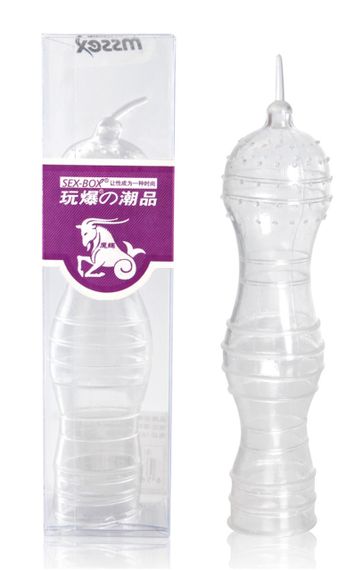 Насадка на член Big Arrow колір прозорий Sex Aura | Зображення 4