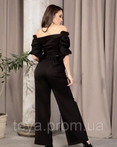 Костюм колір чорний FI_003447 | Зображення 2