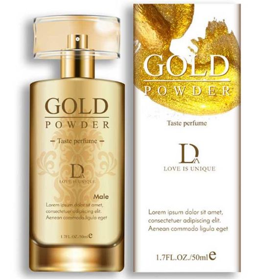 Інтимні парфуми для чоловіків Gold Powder з феромонами та золотим порошком 50 мл. | Зображення 1