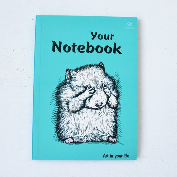 Блокнот 4Profi Artbook mint 64 листа  формат B6 50421