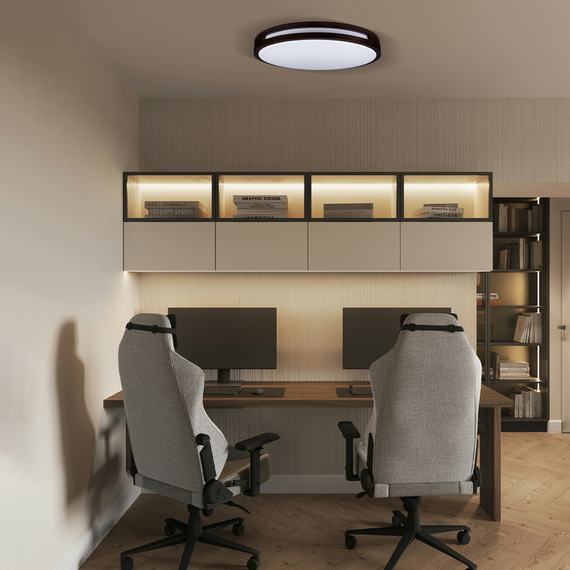 SLOT матовий 80W 490*65мм 3000К-6500К з ДК махагон | Зображення 7