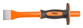 Зубило Neo Tools , 75x20x300 мм, захист долоні, CrV (33-084)