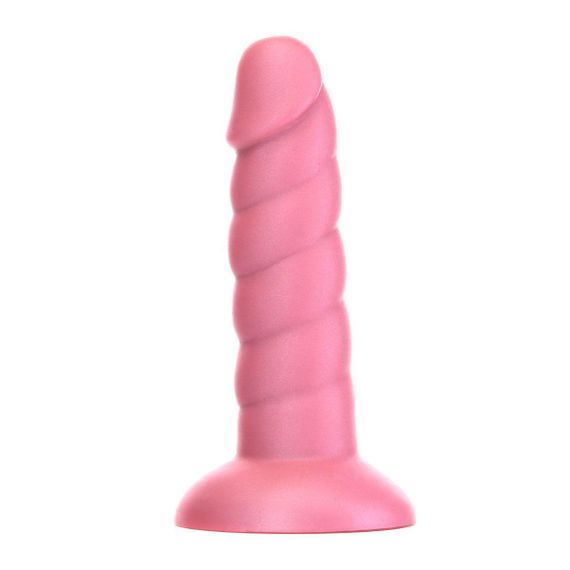 Фалоімітатор Fantasy by Addiction Unicorn Dildo 5.5” Pink, віброкуля в подарунок Sex Aura