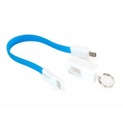 Дата кабель USB 2.0 AM to Micro 5P 0.18m blue Extradigital (KBU1785) (KBU1785) | Зображення 1