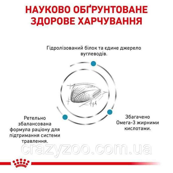 Лікувальний корм для котів Royal Canin Hypoallergenic Feline 2.5 кг | Зображення 5
