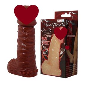 Насадка-презерватив BI-016009-0902S ( коричнева ) Sex Aura