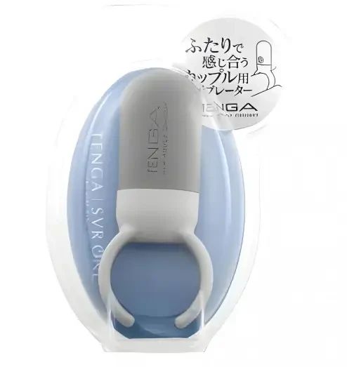 Эрекционное кольцо с вибрацией TENGA SVR one -Сірий Sex Aura | Зображення 1