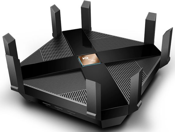 Маршрутизатор TP-LINK ARCHER AX6000 8xGE LAN 1xGE WAN BT USB3.0 USB-C MU-MIMO OFDMA (ARCHER-AX6000) | Зображення 1