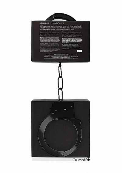 Наручники - Ouch! Beginner's Handcuffs Black sexstyle | Зображення 2