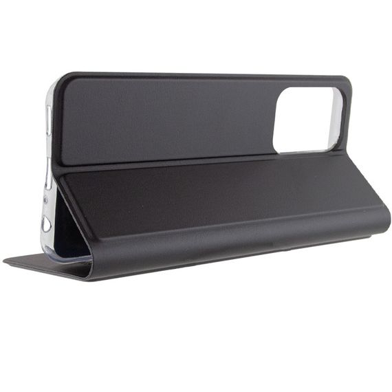 Шкіряний чохол-книжка GETMAN Elegant (PU) для TECNO Camon 19 Чорний | Зображення 4