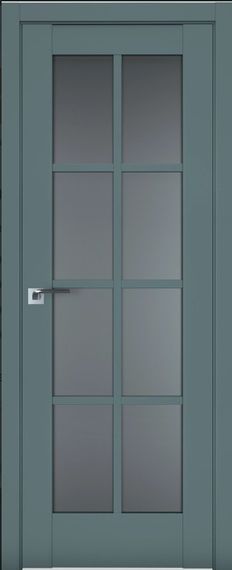 Двері Terminus soft модель 601 (засклена) Малахит