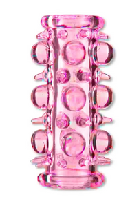 Насадка стимулювальна BOSS Stretchy Sleeve Pink Sex Aura