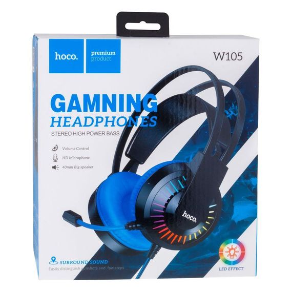 Ігрові Навушники Hoco W105 Joyful Колір Червоний