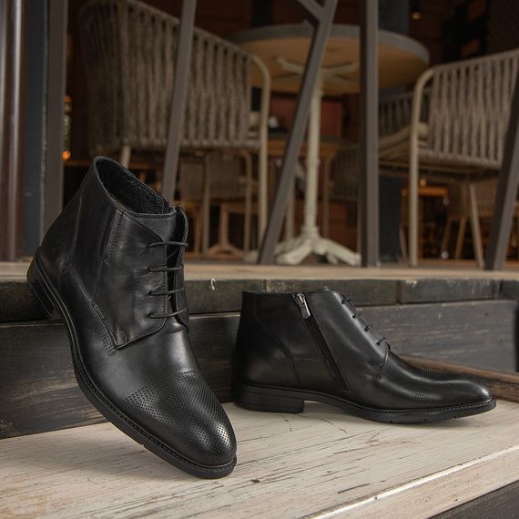 Чоловічі зимові черевики з Туреччини 41 розмір. Теплі оксфорди! | Зображення 7