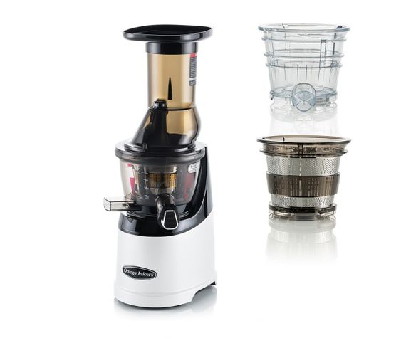 Omega Juicer MMV-702W White шнекова соковижималка | Зображення 1