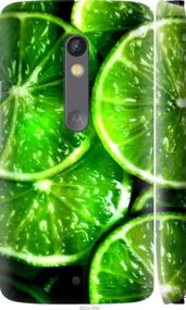 Чохол на Motorola Moto X Play Зелені часточки лимона "852m-459-2448"