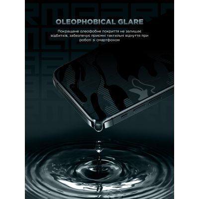 Стекло защитное Armorstandart Infinity Black Icon 2.75D Apple iPhone 17 Pro Max (ARM86415) | Зображення 6