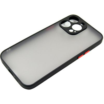 Чехол для мобильного телефона Dengos Matte iPhone 15 Pro Max (black) (DG-TPU-MATT-133) | Зображення 3