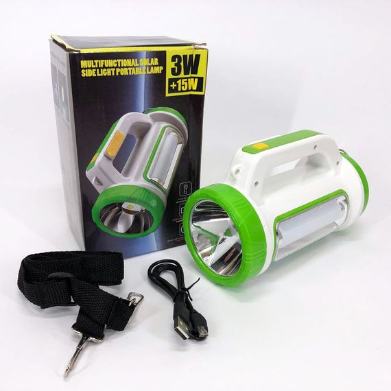 Аккумуляторный кемпинговый фонарь 5158-LED-COB | Аккумуляторная лампа для кемпинга | Фонарь YZ-207 для кемпинга | Зображення 2