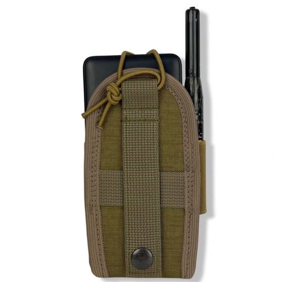Підсумок під рацію CORDURA 1000D 15х8х3 см Койот | Зображення 4