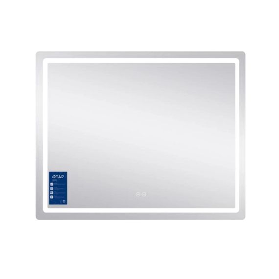 Дзеркало Qtap Mideya (DC-F910) 1000х800 з LED-підсвічуванням Touch, з антизапотіванням, димером QT2078F910W | Зображення 3