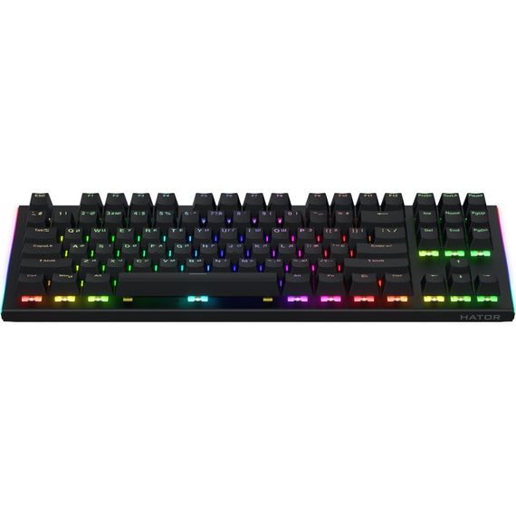 Клавіатура Hator Gravity X TKL Orange USB Black (HTK550UA) | Зображення 2