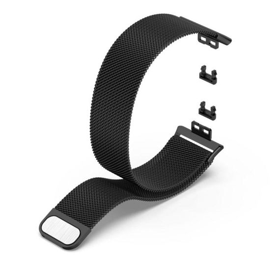 Міланський магнітний ремінець Primolux для смарт-годинника Huawei Watch Fit (TIA-B09) - Black | Зображення 2