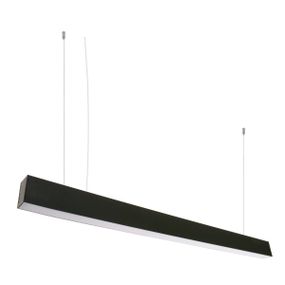 Линейный подвесной светодиодный светильник FLF-66 45W NW BK LED 1,2m