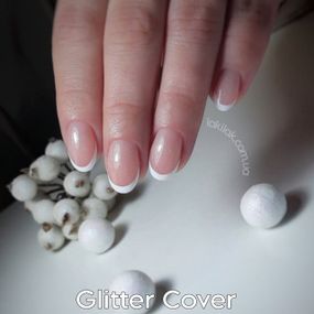 Гель для наращивания ногтей Польша Glitter Cover 5мл