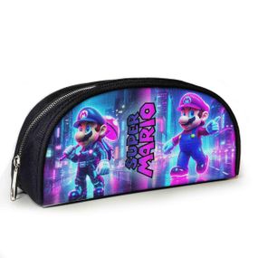 Пенал школьный с принтом Супер Марио 23х10х8 см с принтом для мальчика (3810)