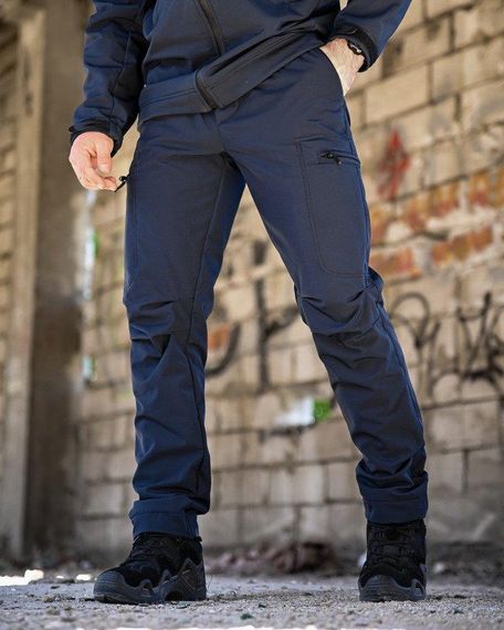 Демісезонний тактичний костюм софтшел SATELIT синій ДСНС ПП8057 | Зображення 6