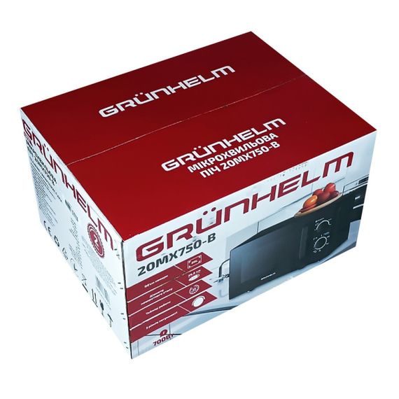 Микроволновая печь Grunhelm 20MX750-B | Зображення 6