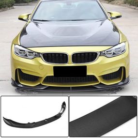 Накладка на передній бампер Lip V2 (для F80, Карбон) для BMW 3 серія F-30/31/34 2012-2019 рр