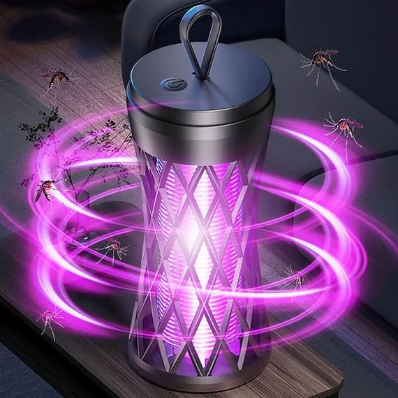 Ловушка для насекомых с UV подсветкой TX-WD02 with battery 1200 mAh Black | Зображення 3