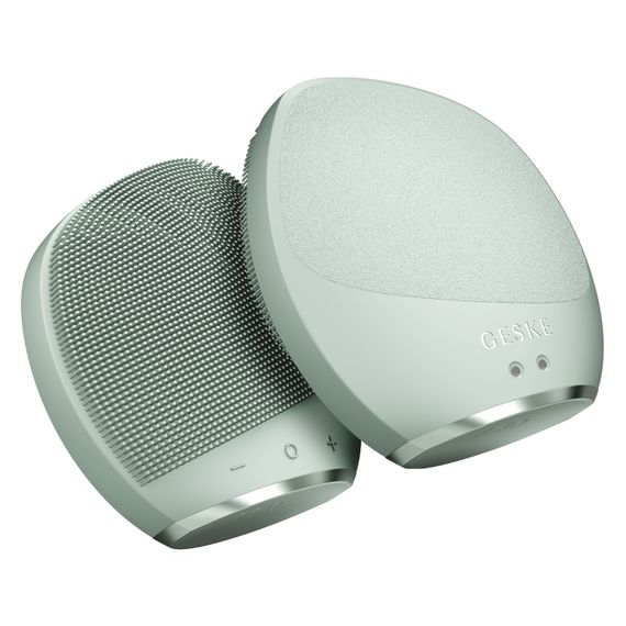 Ультразвуковая щетка для тела и интенсивный пилинг GESKE Sonic Body Brush&Intensive Exfoliator 7в1 starlight, Зеленый | Зображення 5